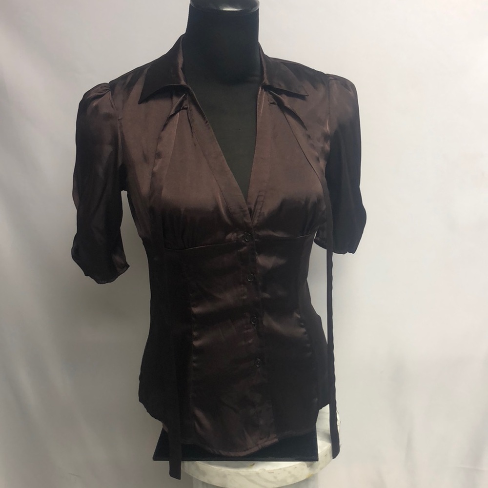 Vixen Brown Blouse